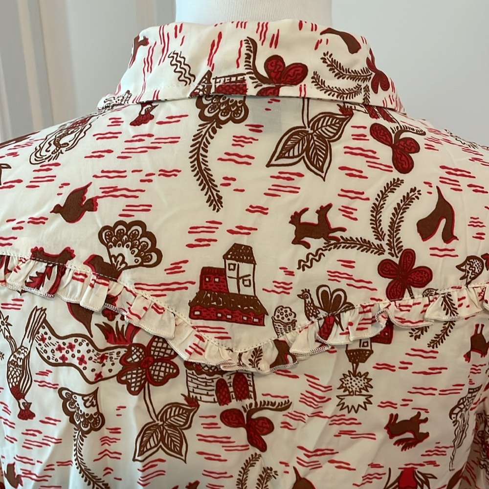 NWT Modcloth Western style shirt dress - Picture 7 of 11